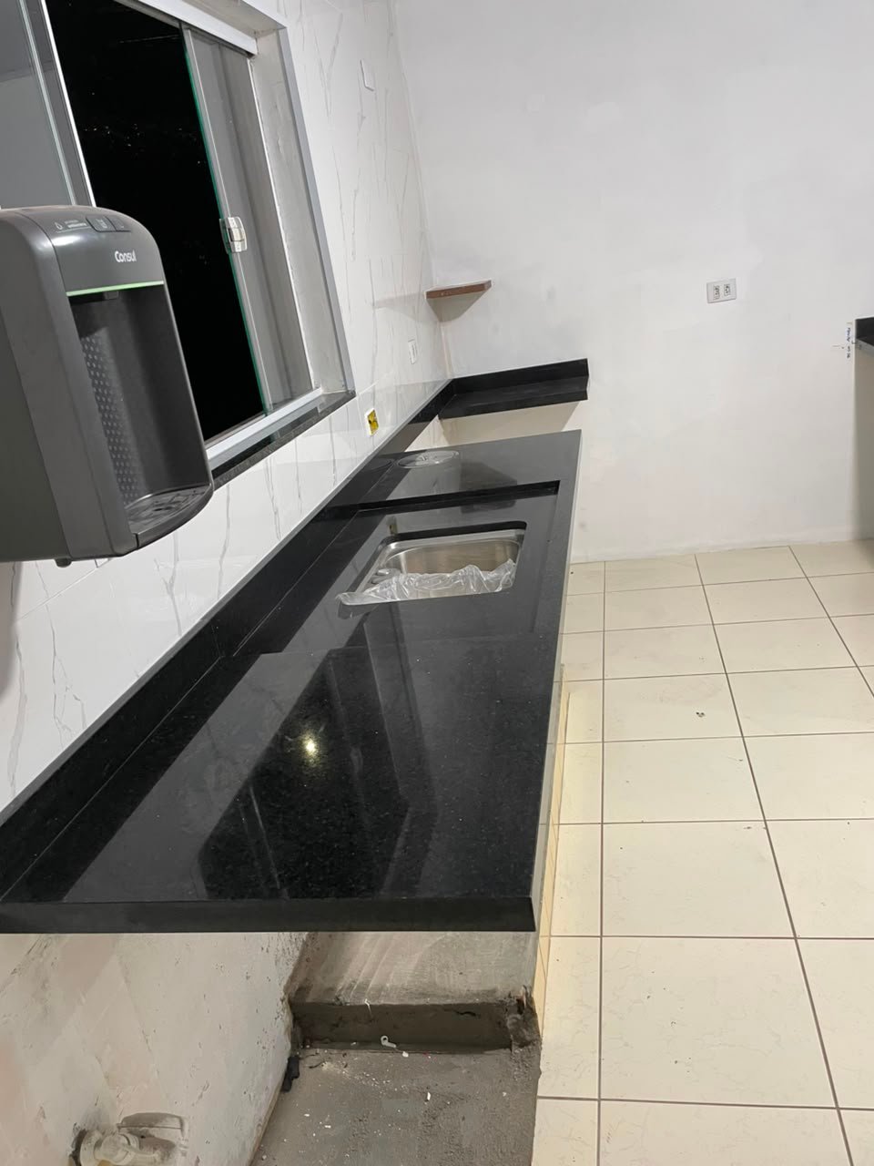 Bancada em Granito Preto